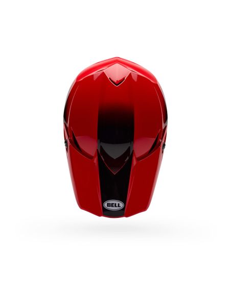 Casque cross Bell MX-10 Mips Aviator - Rouge Noir