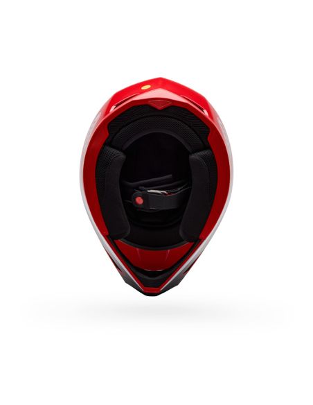 Casque cross Bell MX-10 Mips Aviator - Rouge Noir
