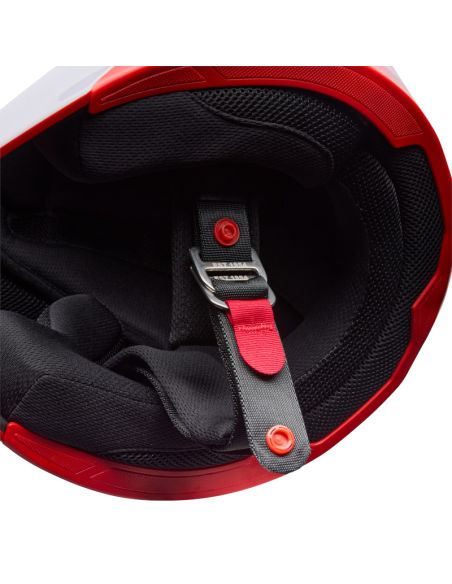 Casque cross Bell MX-10 Mips Aviator - Rouge Noir