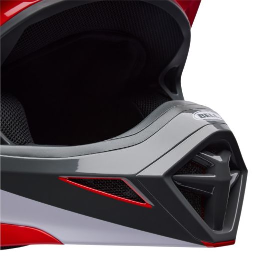 Casque cross Enfant Bell MX-10 Mips Aviator - Rouge Noir