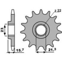 Pignon Acier PBR YAMAHA 600 XT E 1990-2003