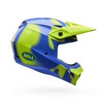 Casque cross Enfant Bell MX-10 Mips Camo - Jaune fluo 2