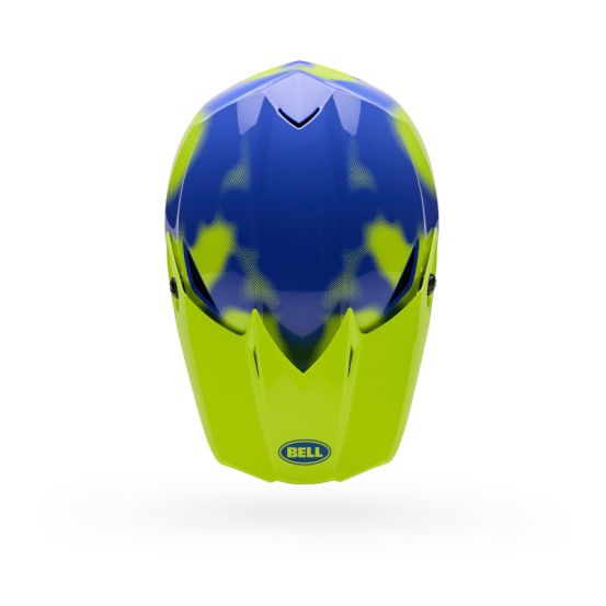 Casque cross Enfant Bell MX-10 Mips Camo - Jaune fluo