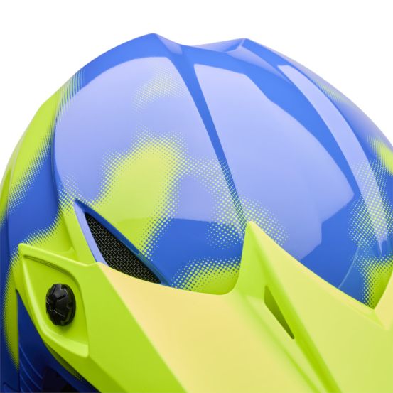 Casque cross Enfant Bell MX-10 Mips Camo - Jaune fluo