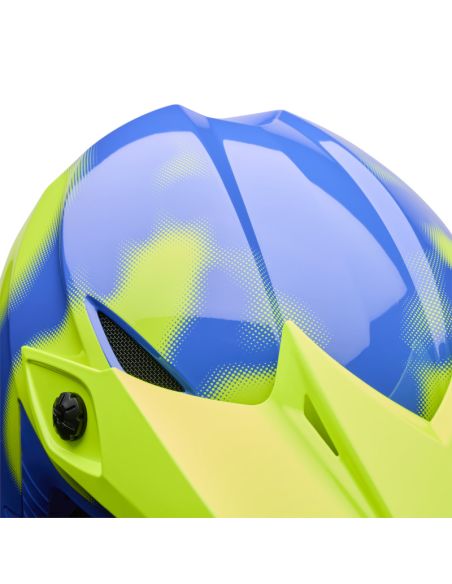 Casque cross Enfant Bell MX-10 Mips Camo - Jaune fluo