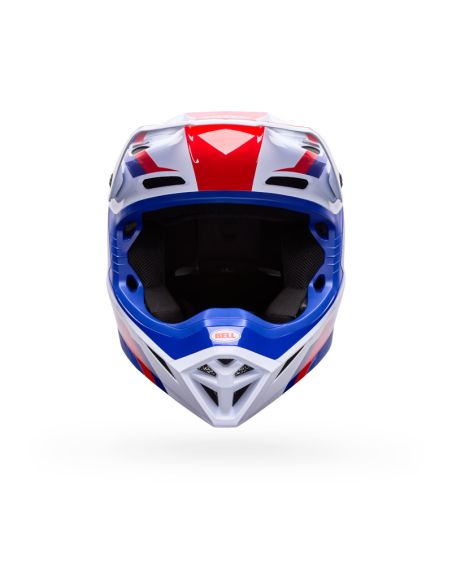 Casque cross Enfant Bell MX-10 Mips Dyno - Rouge Blanc