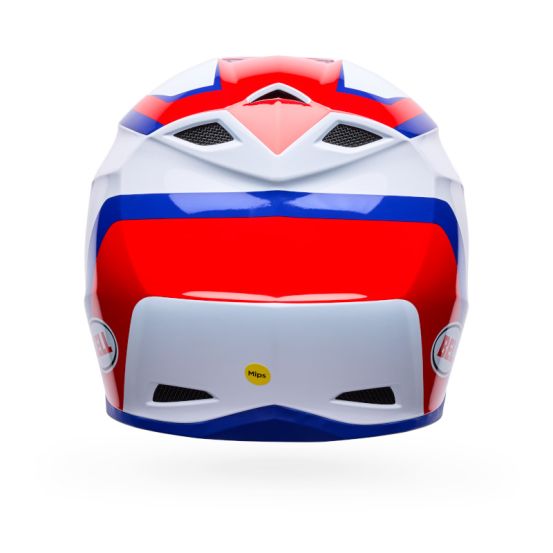 Casque cross Enfant Bell MX-10 Mips Dyno - Rouge Blanc