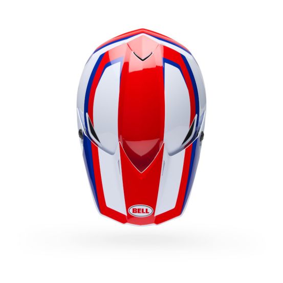 Casque cross Enfant Bell MX-10 Mips Dyno - Rouge Blanc