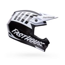 Casque cross Enfant Bell MX-10 Mips Fasthouse - Noir Blanc 2