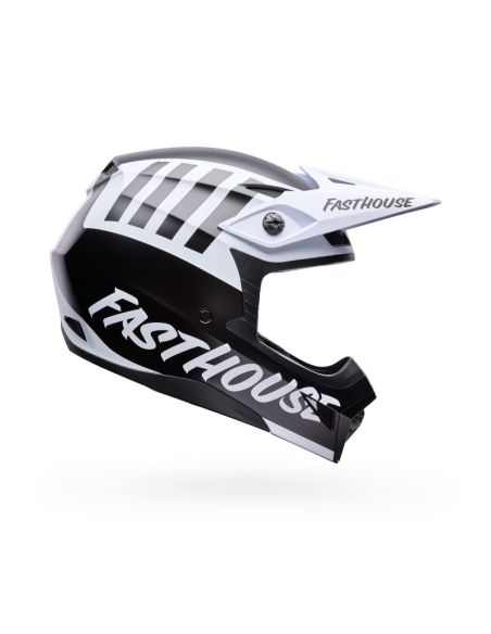 Casque cross Enfant Bell MX-10 Mips Fasthouse - Noir Blanc