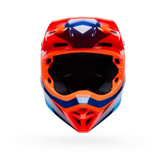 Casque cross Enfant Bell MX-10 Mips Wave - Orange Bleu