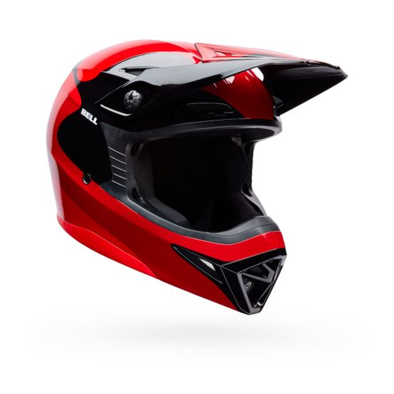Casque cross Enfant Bell MX-10 Mips Wave - Rouge Noir