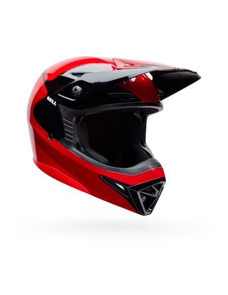 Casque cross Enfant Bell MX-10 Mips Wave - Rouge Noir