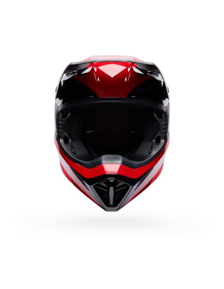 Casque cross Enfant Bell MX-10 Mips Wave - Rouge Noir