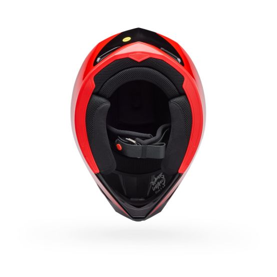 Casque cross Enfant Bell MX-10 Mips Wave - Rouge Noir