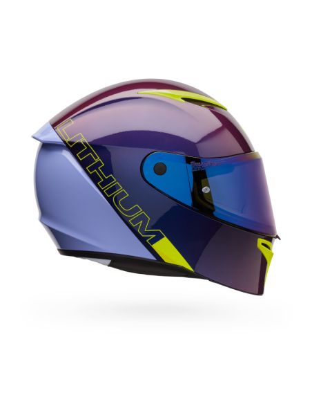 Casque intégral Bell Lithium Mips Plus Delta - Noir Violet