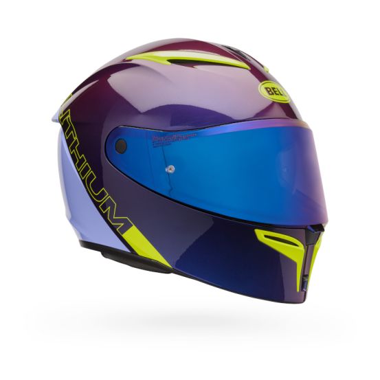 Casque intégral Bell Lithium Mips Plus Delta - Noir Violet