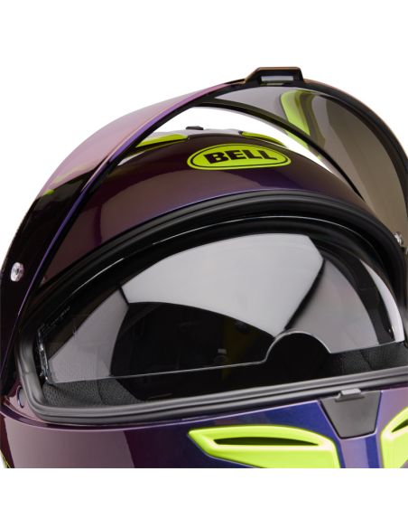 Casque intégral Bell Lithium Mips Plus Delta - Noir Violet