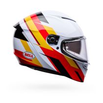 Casque intégral Bell Lithium Nova - Blanc Rouge 2
