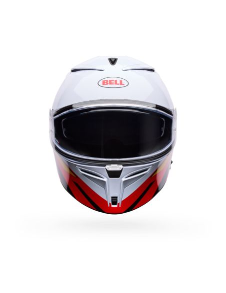 Casque intégral Bell Lithium Nova - Blanc Rouge