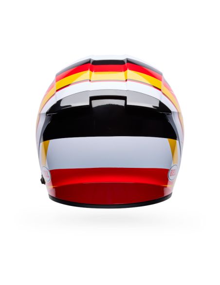 Casque intégral Bell Lithium Nova - Blanc Rouge
