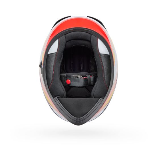 Casque intégral Bell Lithium Nova - Blanc Rouge