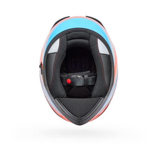 Casque intégral Bell Lithium Nova - Orange Bleu