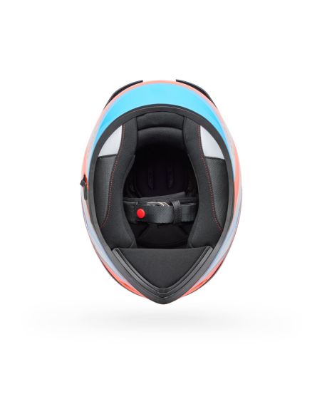Casque intégral Bell Lithium Nova - Orange Bleu