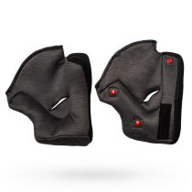 Mousses de joues Bell Eliminator 20 mm - Noir