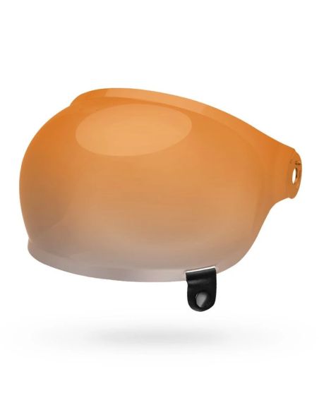 Écran bulle Bell Bullitt avec languette noire - Orange