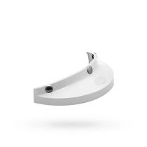 Visière Bell Custom 500 / 520 3 boutons-pression - Blanc
