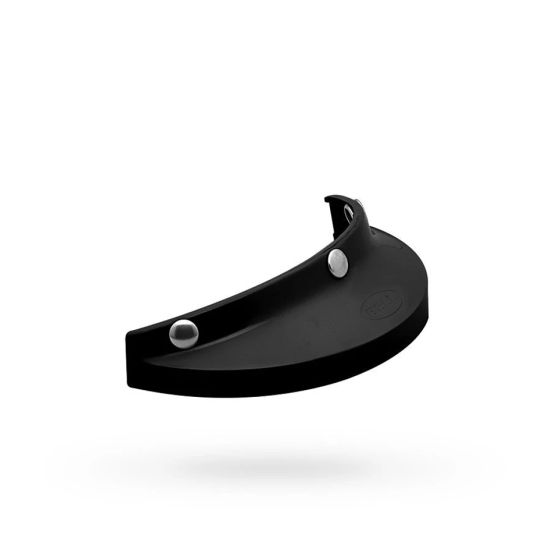 Visière Bell Custom 500 / 520 3 boutons-pression - Noir