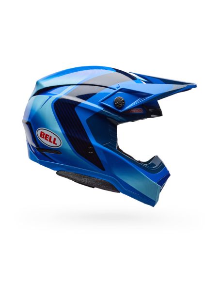 Casque cross Bell Moto-10 Spherical ET3 Cortez SE - Bleu