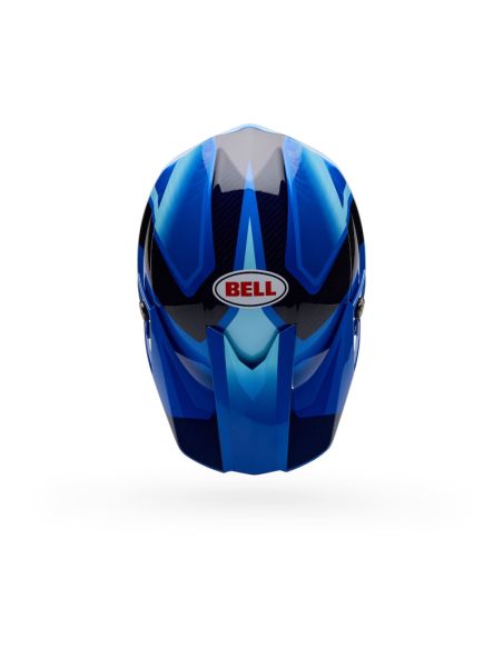 Casque cross Bell Moto-10 Spherical ET3 Cortez SE - Bleu
