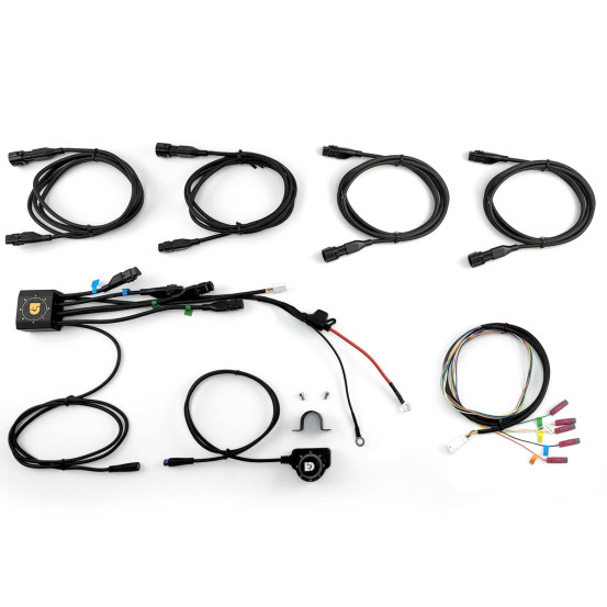 Pack éclairage feux additionnels led DENALI D7 avec contrôleur DialDim universel