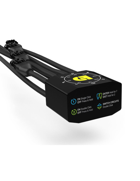 Pack éclairage feux additionnels led DENALI D4 avec contrôleur DialDim universel