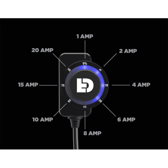 Pack éclairage feux additionnels led DENALI D4 avec contrôleur DialDim universel