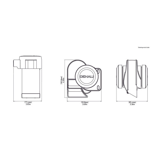Pack Klaxon DENALI SoundBomb Split BMW R 1300 GSA 2026