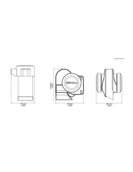 Pack Klaxon DENALI SoundBomb Split BMW R 1300 GSA 2026