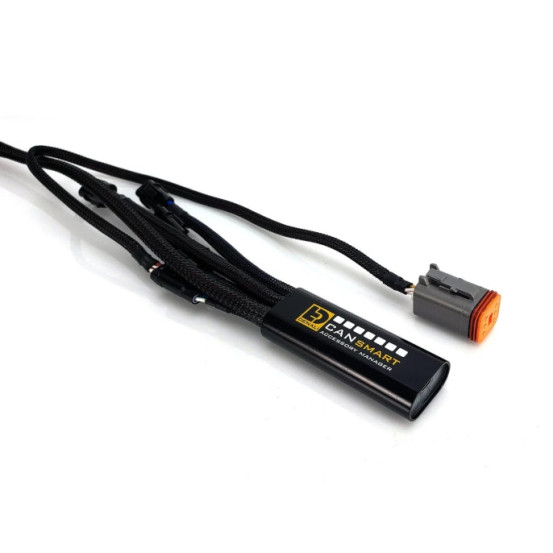 Pack éclairage feux additionnels led DENALI D7 Pro CANsmart supports pare-carter HARLEY DAVIDSON