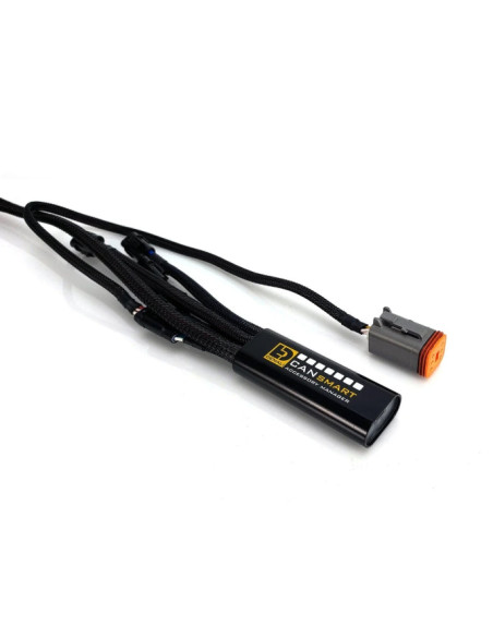 Pack éclairage feux additionnels led DENALI D7 Pro CANsmart supports pare-carter HARLEY DAVIDSON