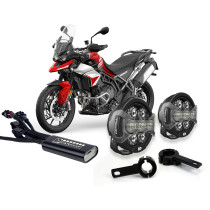 Pack éclairage feux additionnels led DENALI D7 Pro CANsmart supports pare-carter TRIUMPH Tiger 900 2021-2025 - 1200 2022-2025
