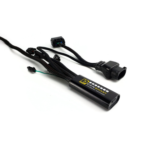 Pack éclairage feux additionnels led DENALI D7 Pro CANsmart supports pare-carter BMW R1200 GS 2004-2012 / GSA 2006-2013 / RT 200