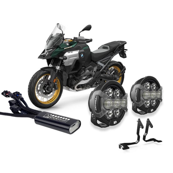 Pack éclairage feux additionnels led DENALI D7 Pro CANsmart BMW R 1300 GSA 2025-2026