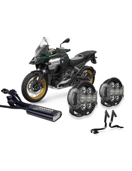 Pack éclairage feux additionnels led DENALI D7 Pro CANsmart BMW R 1300 GSA 2025-2026