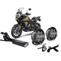 Pack éclairage feux additionnels led DENALI D7 Pro CANsmart KTM 1290 Super Adventure R/S 2021-2024