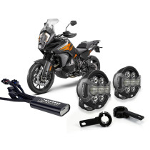 Pack éclairage feux additionnels led DENALI D7 Pro CANsmart supports pare-carter KTM 1290 Super Adventure R/S - Super Duke