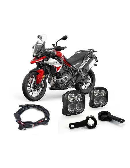 Pack éclairage feux additionnels led DENALI DL4 TRIUMPH Tiger 900 2021-2025 - 1200 2022-2025