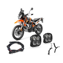 Pack éclairage feux additionnels led DENALI DL4 KTM 890 Adventure R 2023–2025