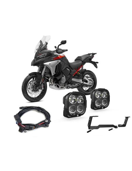 Pack éclairage feux additionnels led DENALI DL4 DUCATI Multistrada V4